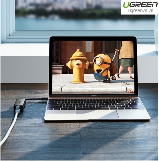 Cáp USB Type-C to Lan 10/100/1000Mbps chính hãng Ugreen 50307 cao cấp